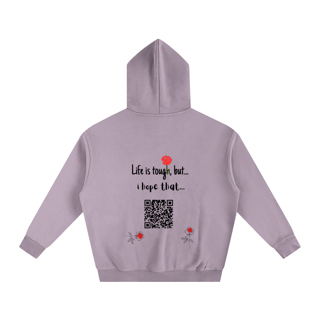 ROSE QR Message Hoodie