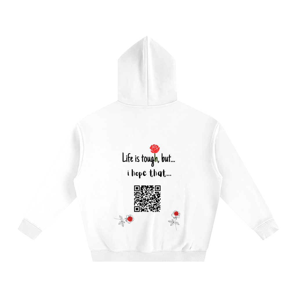 ROSE QR Message Hoodie