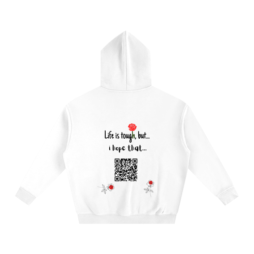 ROSE QR Message Hoodie