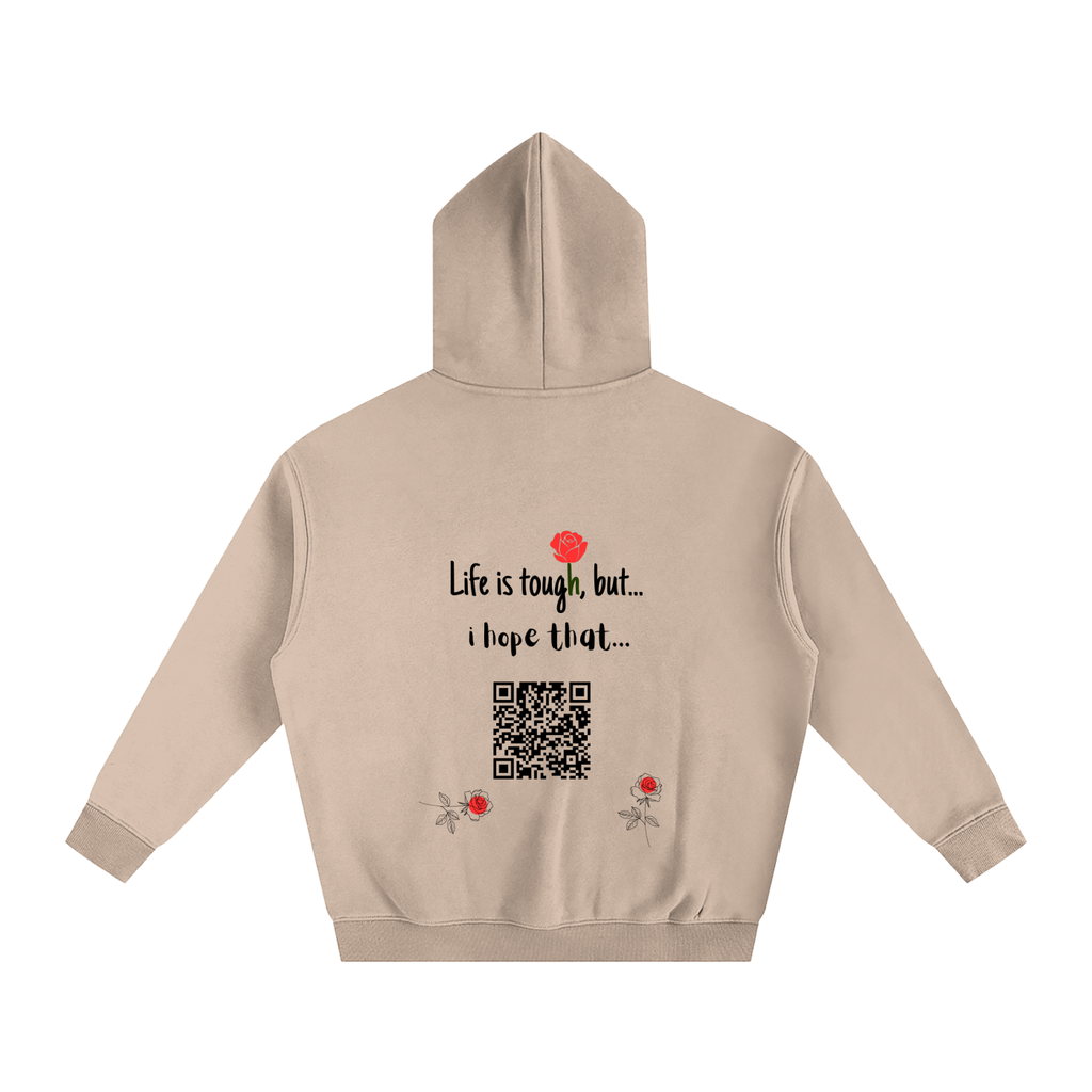 ROSE QR Message Hoodie