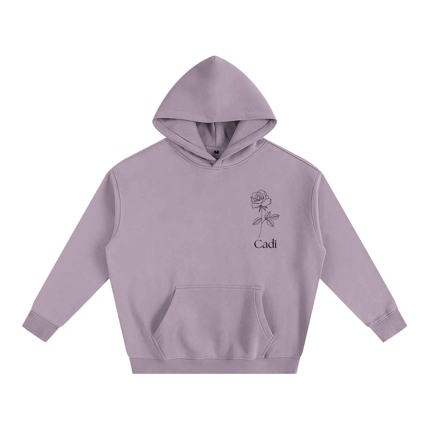 ROSE QR Message Hoodie
