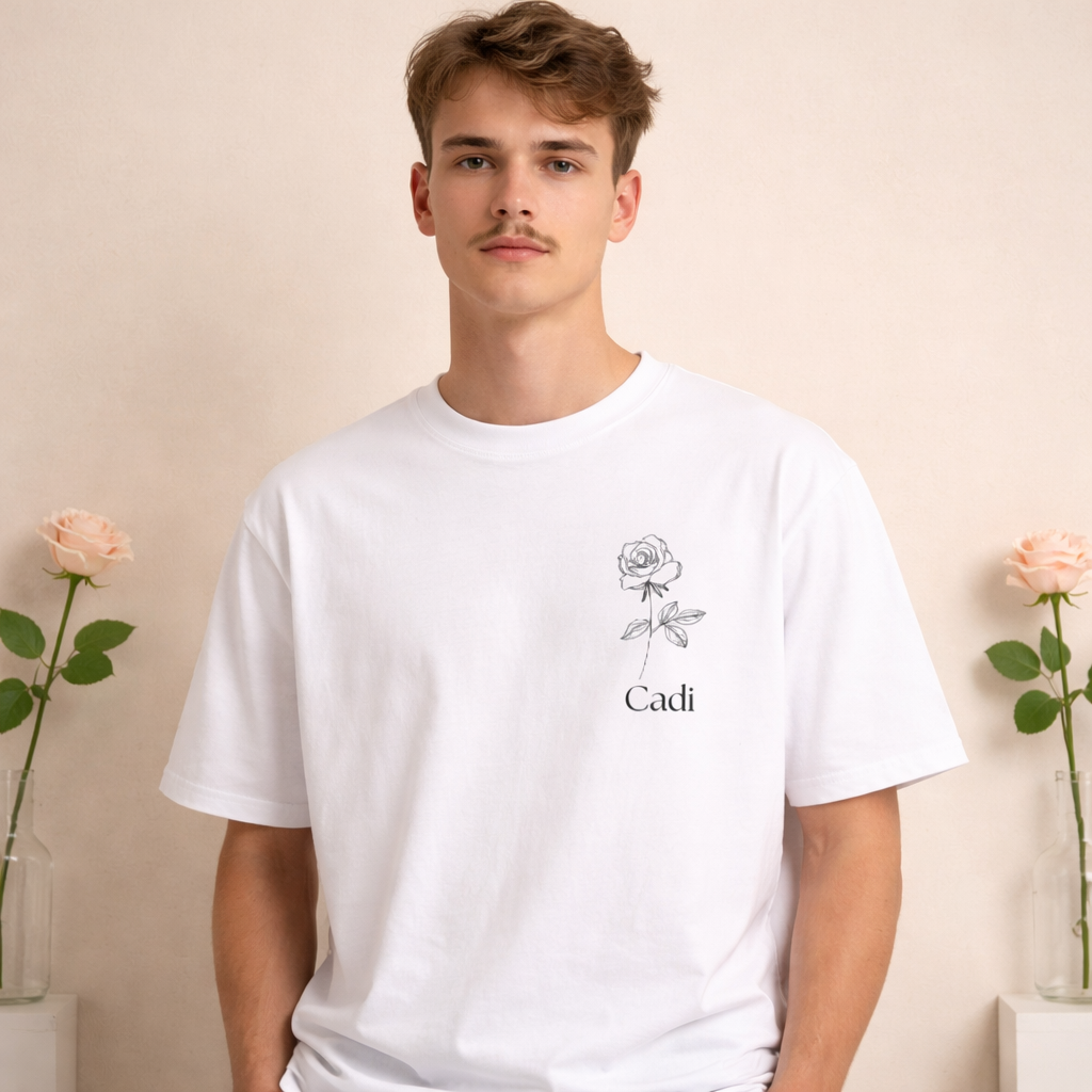 ROSE I like roses T-shirt